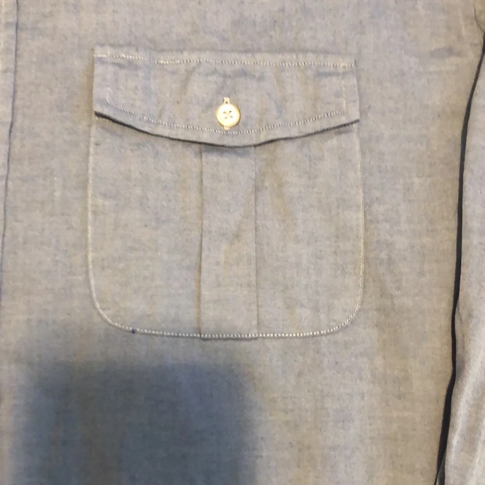 Willis & Geiger Outfitters Blue ButtonSown Mens Size 17.5”, 35 - Picture 4 of 15